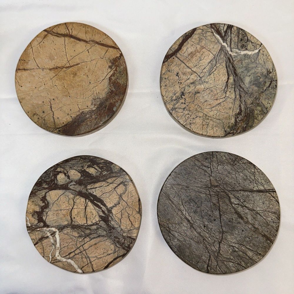 4pk Stone Coasters